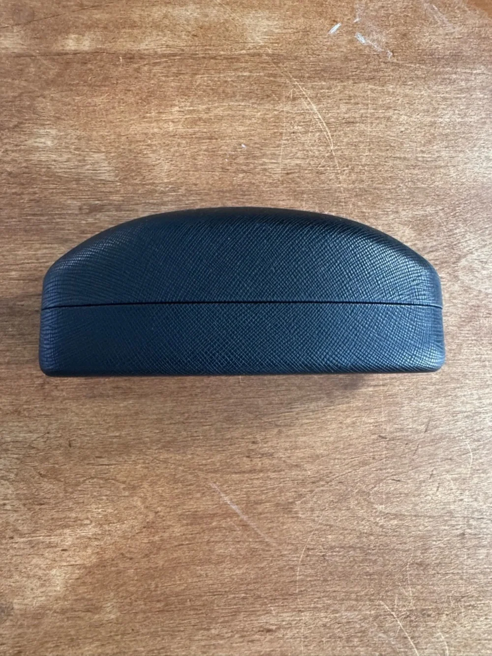 Salvatore Ferragamo Black Textured Eyewear Hard Shell Case
